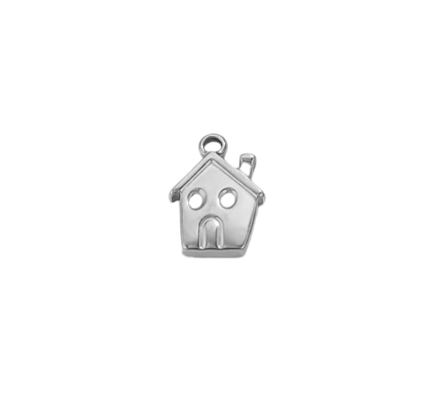 Ciondolo casa silver