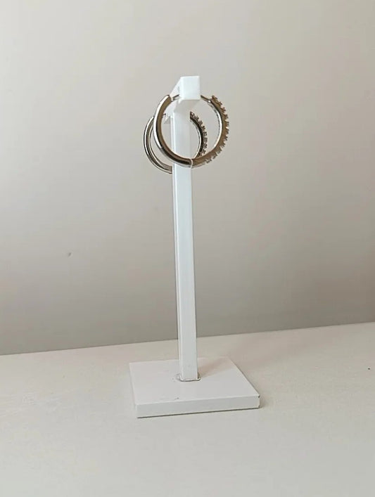 HOOPS LUCE MAXI ARGENTO