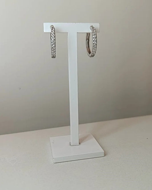 HOOPS LUCE MAXI ARGENTO