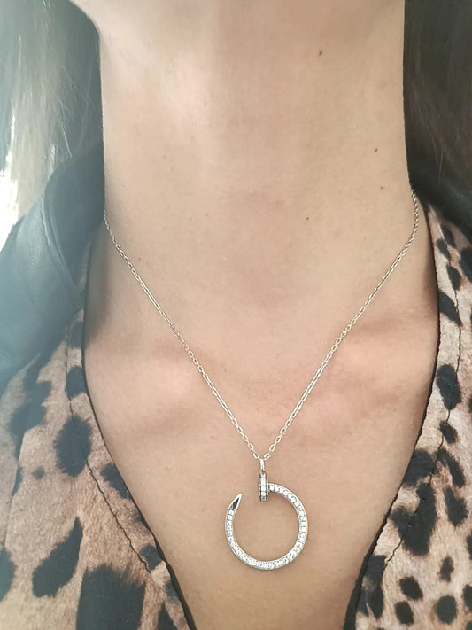 Collana  chiodo a giro