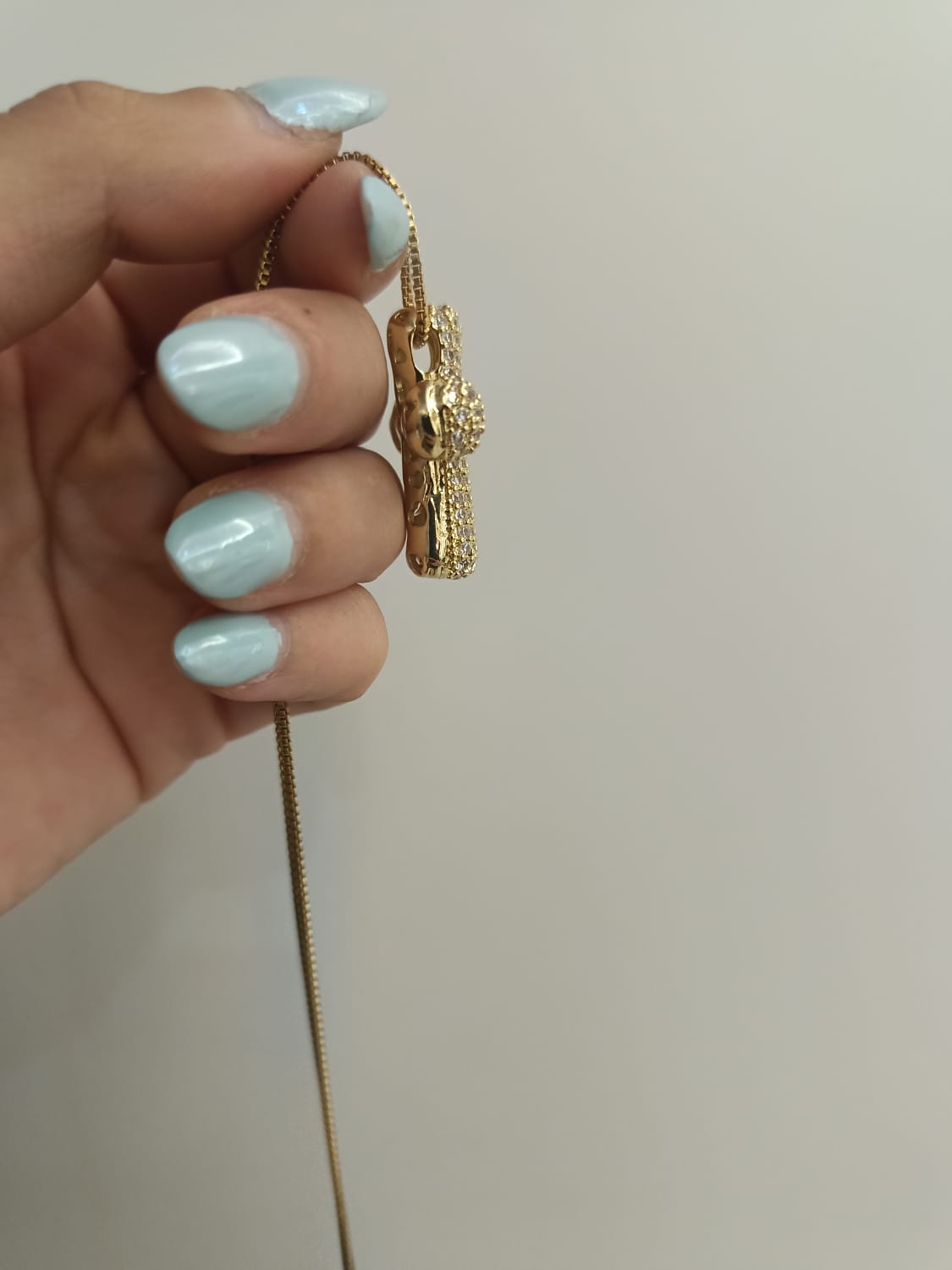 Collana cross bubble