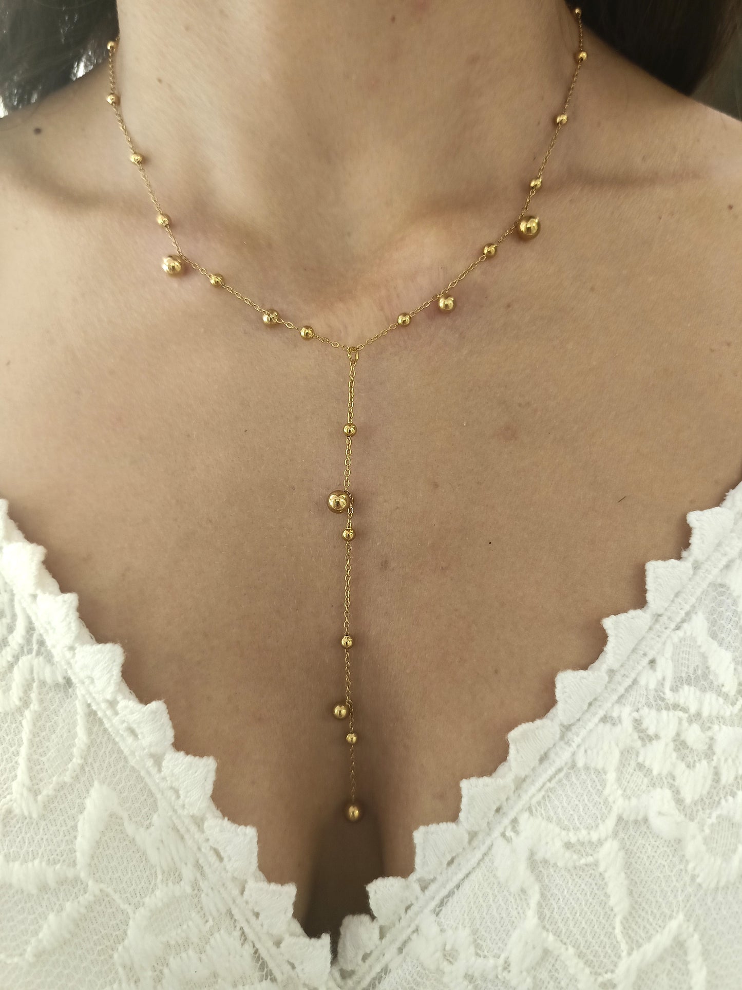 Collana long bubble
