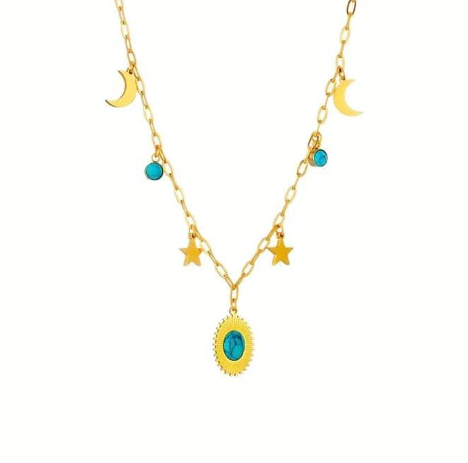 Collana notte stellata