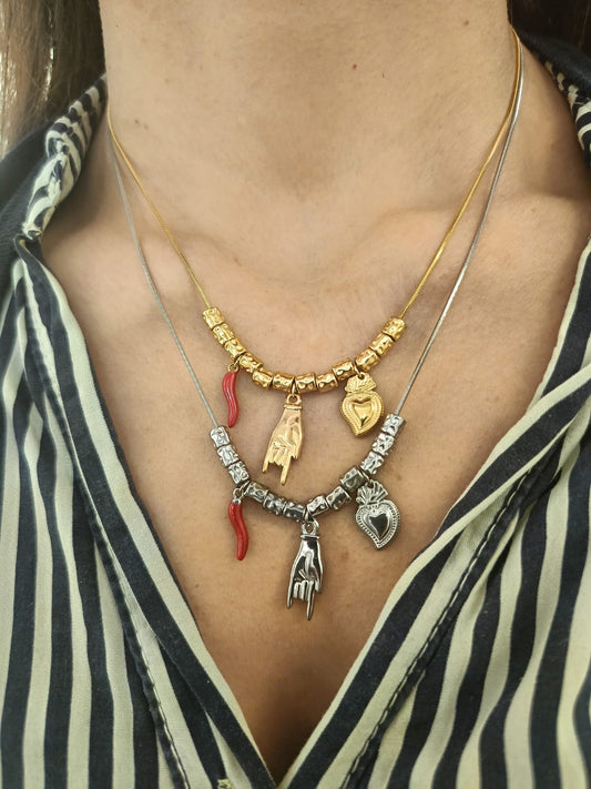 Collana pepita scacciaguai