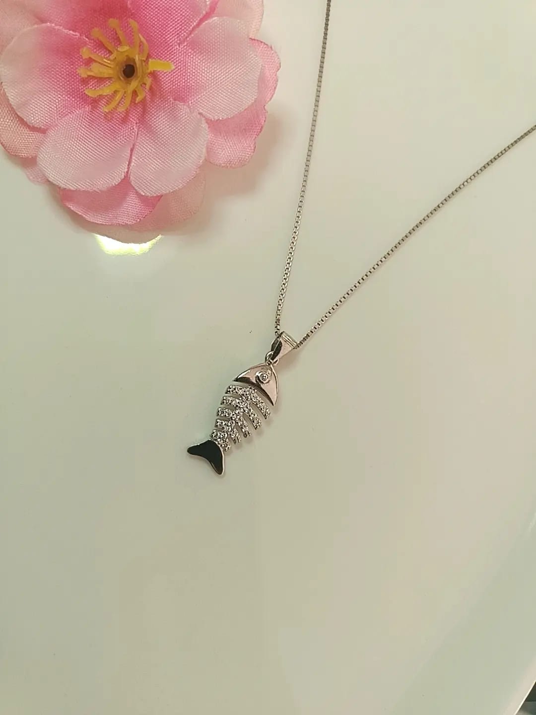 Collama pesce argento