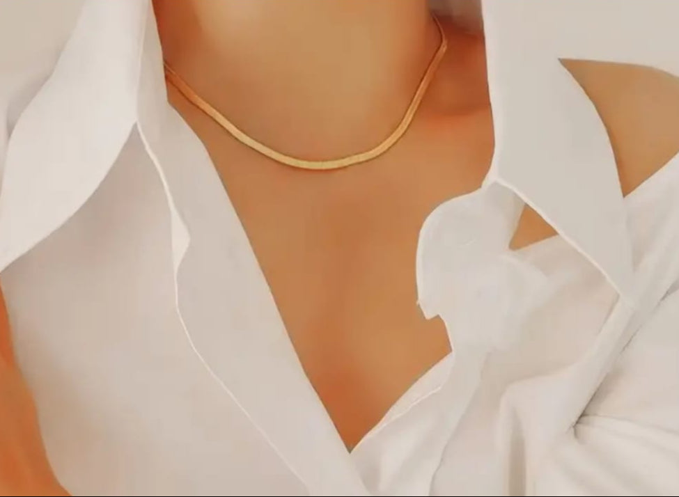 Collana snake gold
