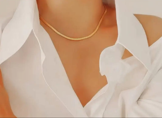 Collana snake gold