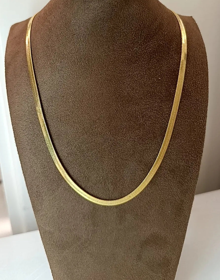 Collana snake gold
