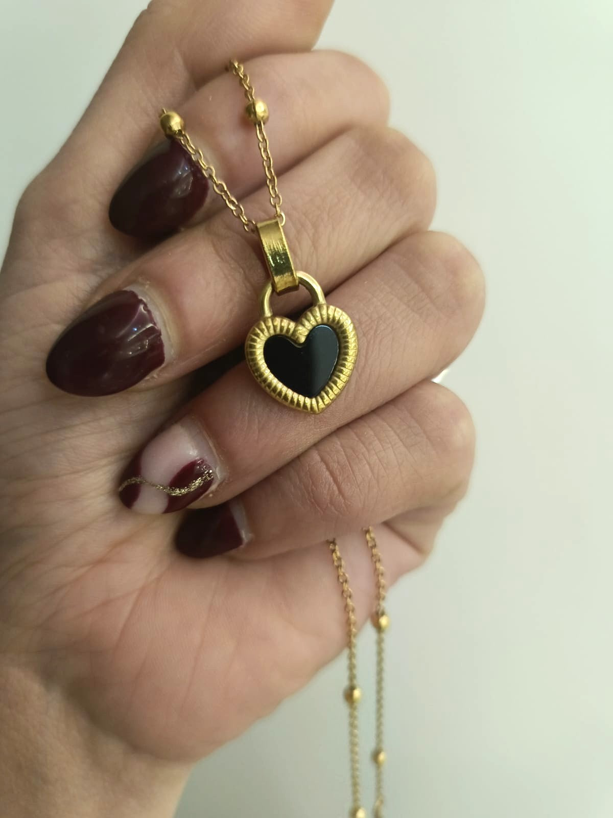 Collana black heart