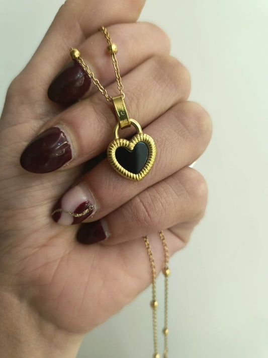 Collana black heart