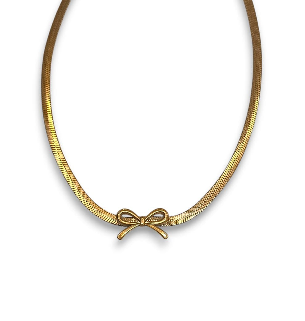 Collana snake fiocchetto