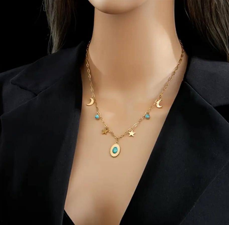Collana notte stellata