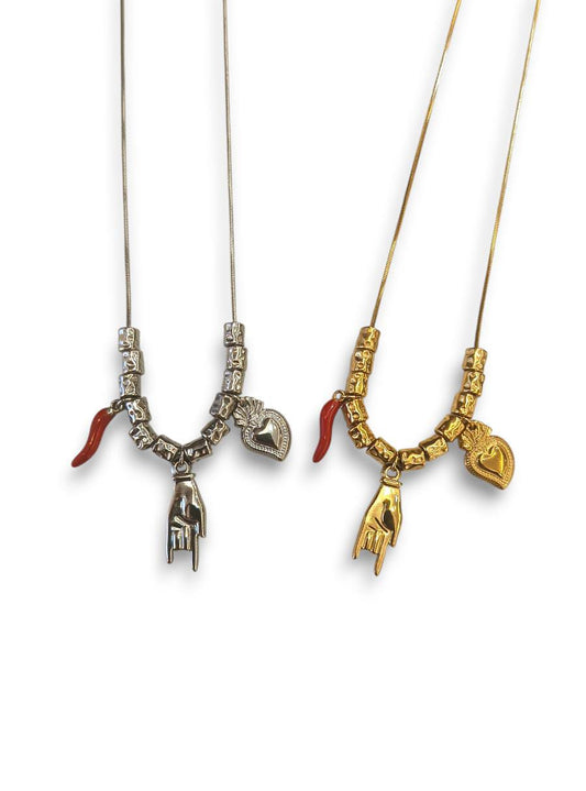 Collana pepita scacciaguai
