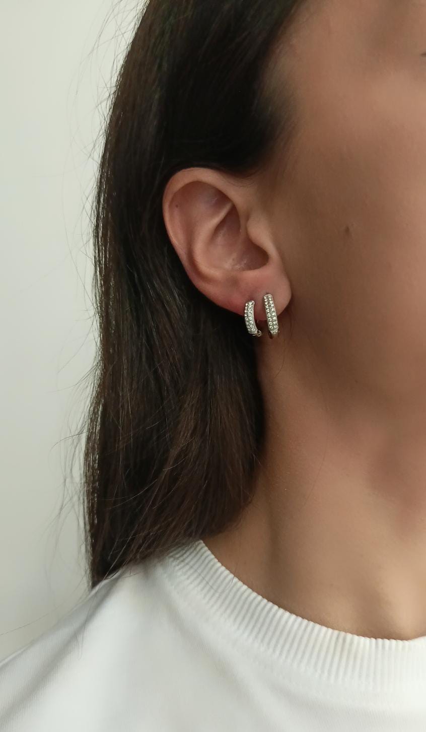 Coppia cerchietti luxury silver