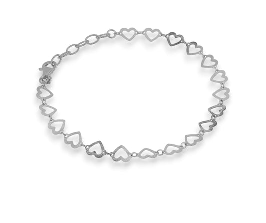 BRACCIALE AMORE ARGENTO