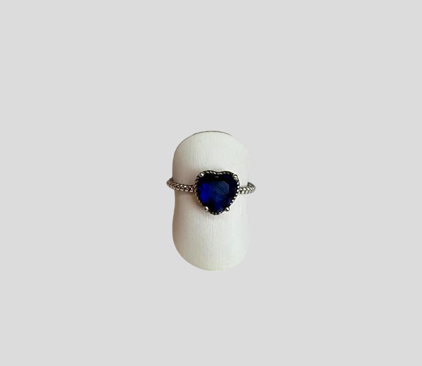 ANELLO LOVELY BLU ARGENTO