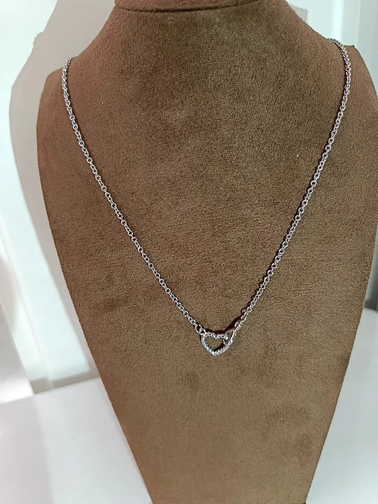 Collana legame cuore-infinito