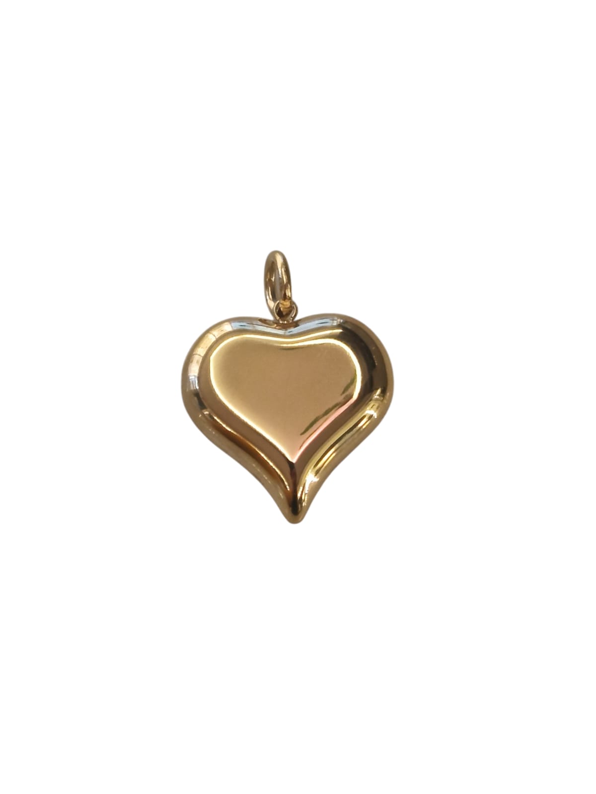 Ciondolo cuore maxi gold