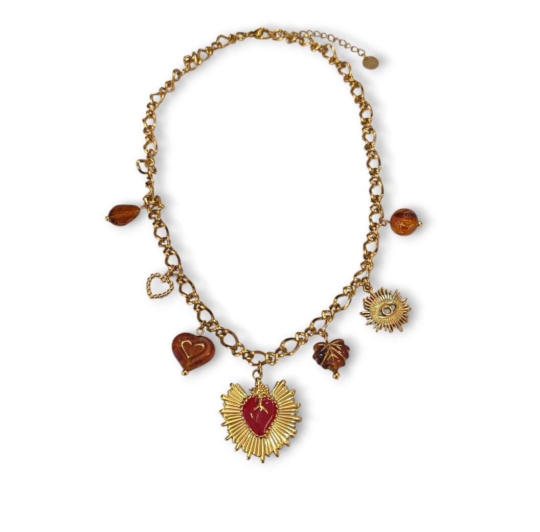 Collana cuore sacro big