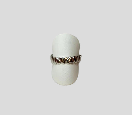 ANELLO CUORI UNITI ARGENTO