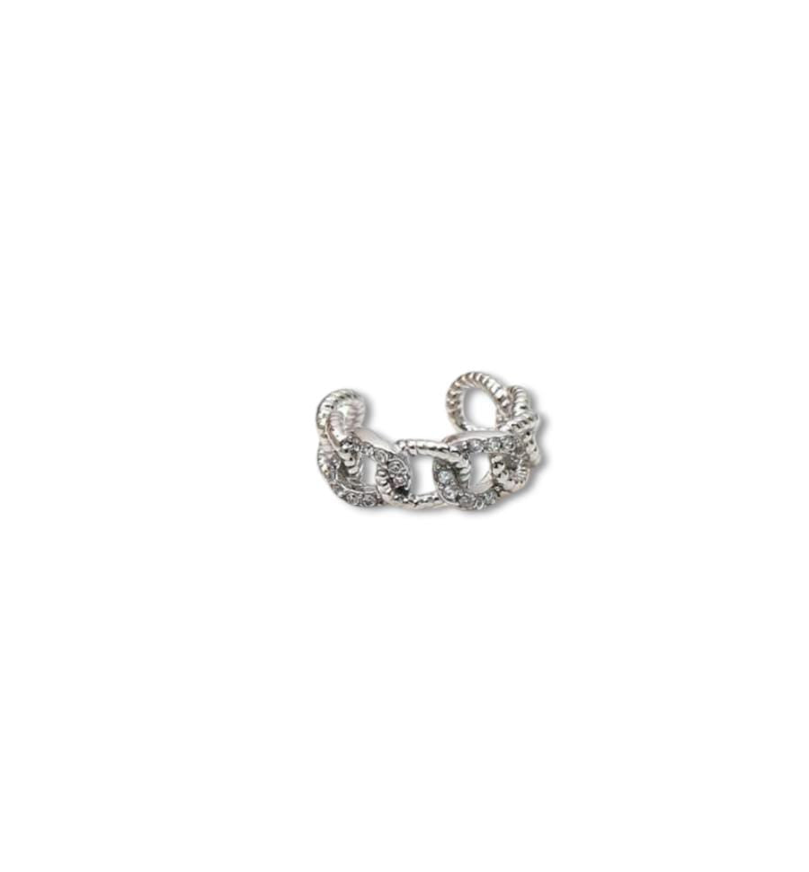 Ear cuff intreccio