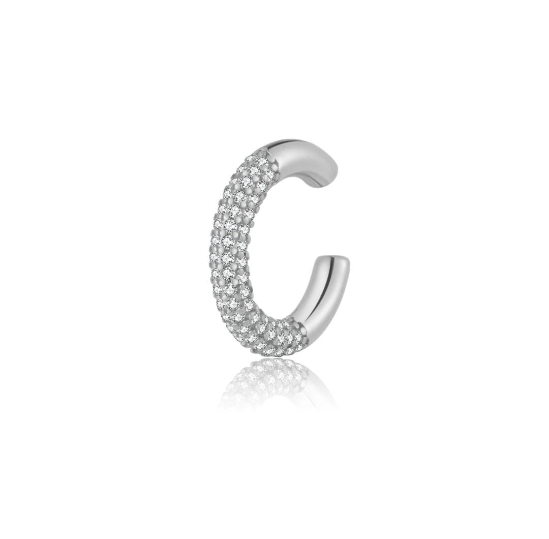 EAR CUFF LUXURY ARGENTO