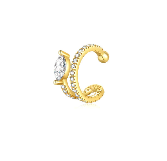 EAR CUFF CHIC PLACCATO ORO