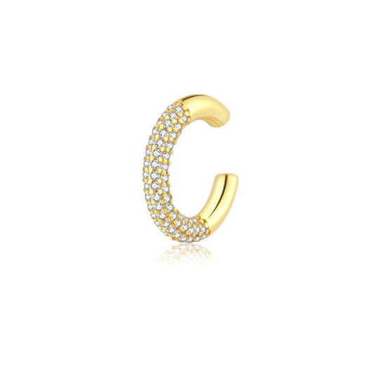 EAR CUFF LUXURY PLACCATO ORO