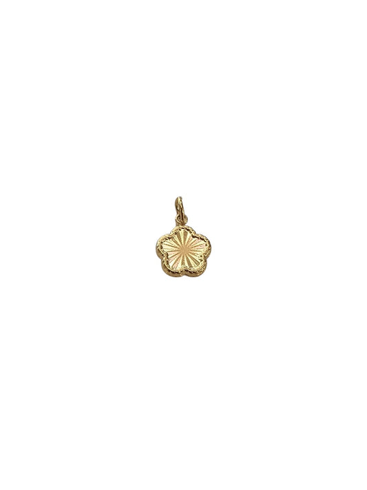 Ciondolo fiore gold