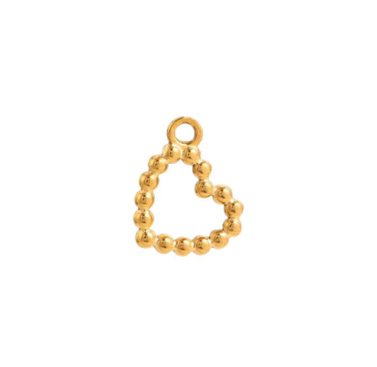 Ciondolo heart gold