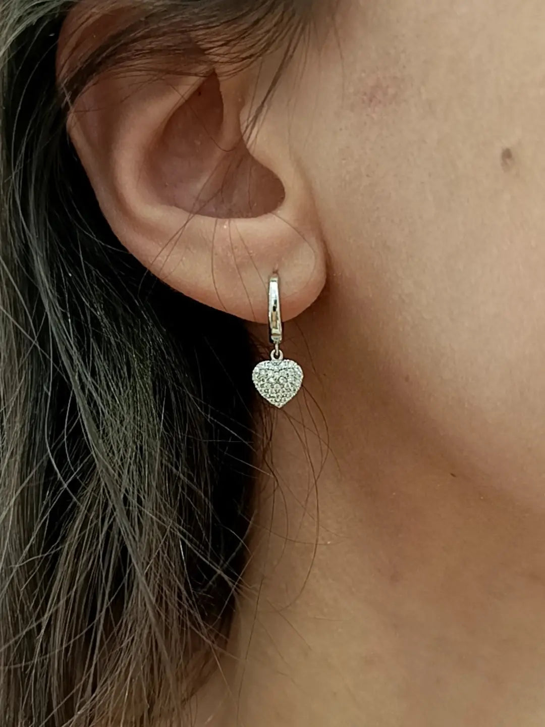 HOOPS CUORE ARGENTO
