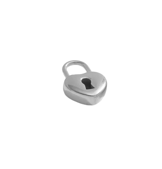 Ciondolo lucchetto silver