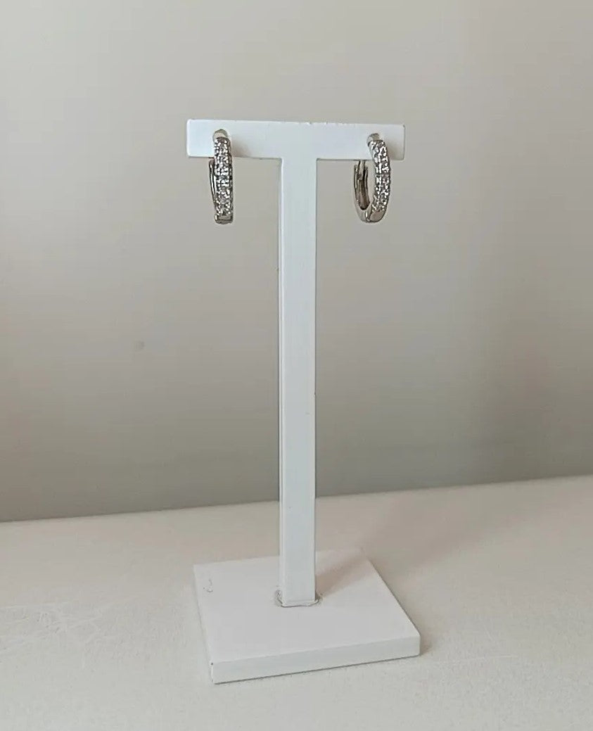 HOOPS LUCE MINI ARGENTO