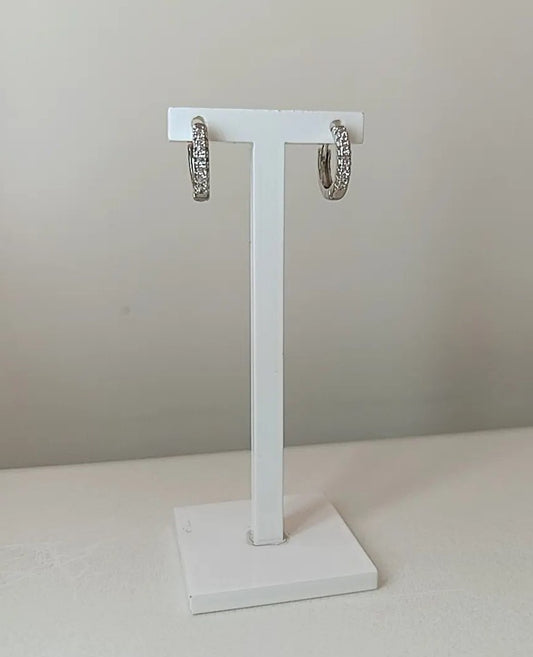 HOOPS LUCE MINI ARGENTO