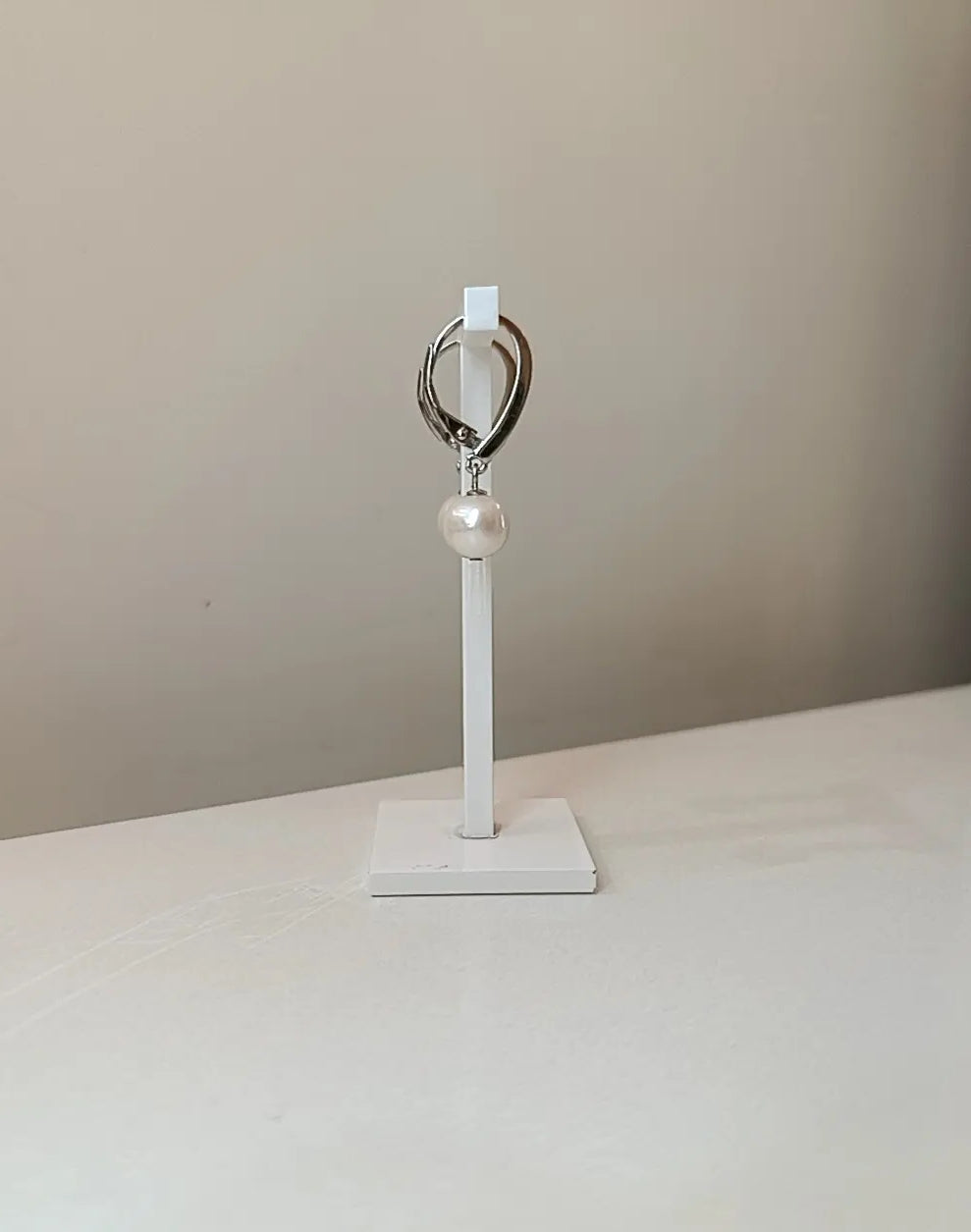 ORECCHINI PERLA ELEGANCE ARGENTO