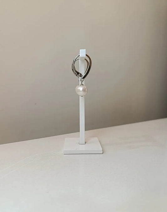 ORECCHINI PERLA ELEGANCE ARGENTO
