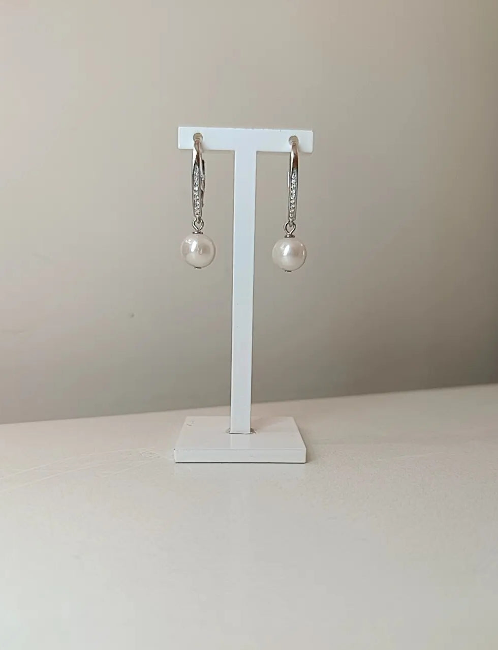 ORECCHINI PERLA ELEGANCE ARGENTO