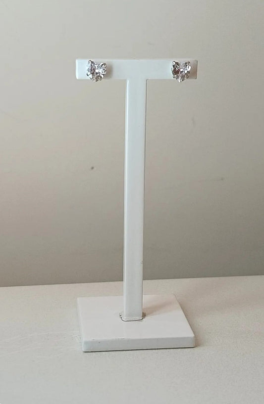 ORECCHINI PUNTO LUCE CUORE MINI ARGENTO