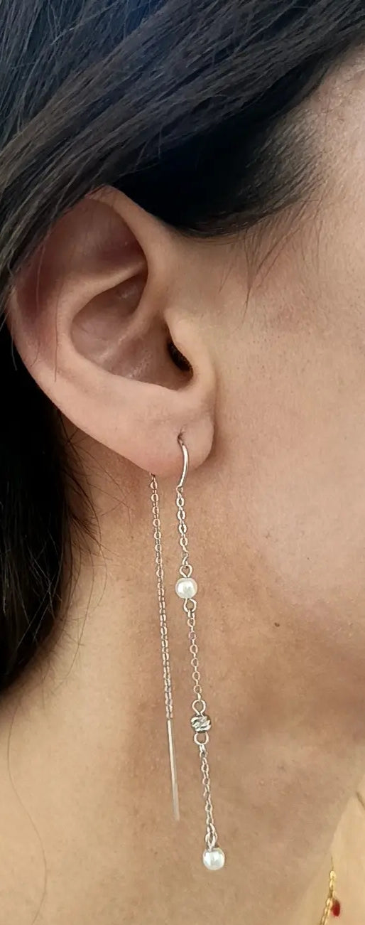 ORECCHINI SALISCENDI ORIGINALI ARGENTO