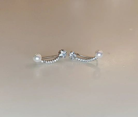 ORECCHINI GIOIELLO PERLA ARGENTO