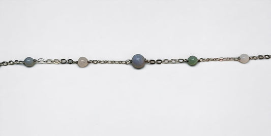 BRACCIALE NATURAL ARGENTO