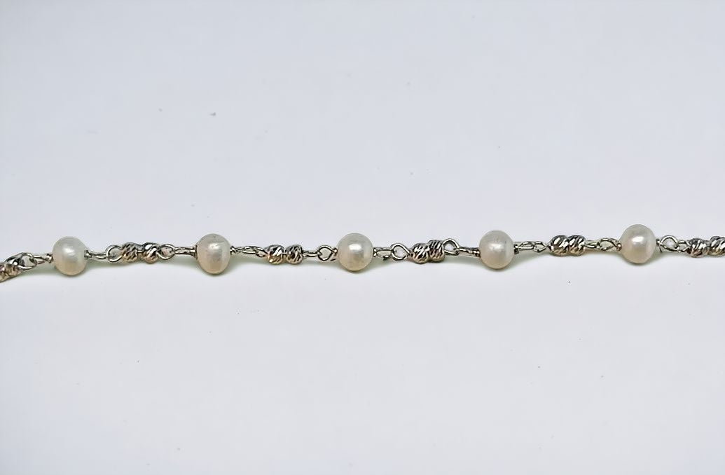 BRACCIALE PEARL ARGENTO
