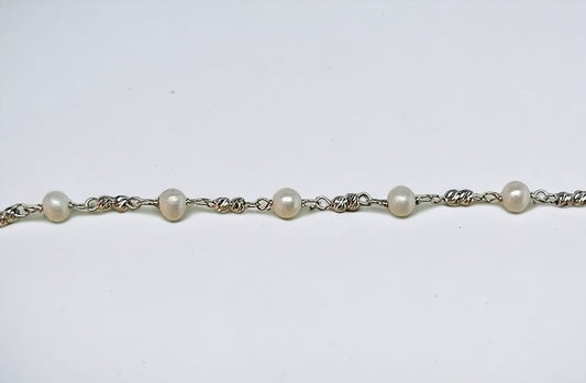 BRACCIALE PEARL ARGENTO