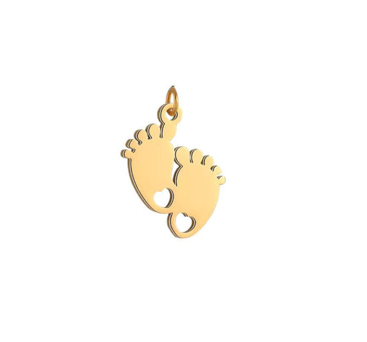 Ciondolo piedini gold