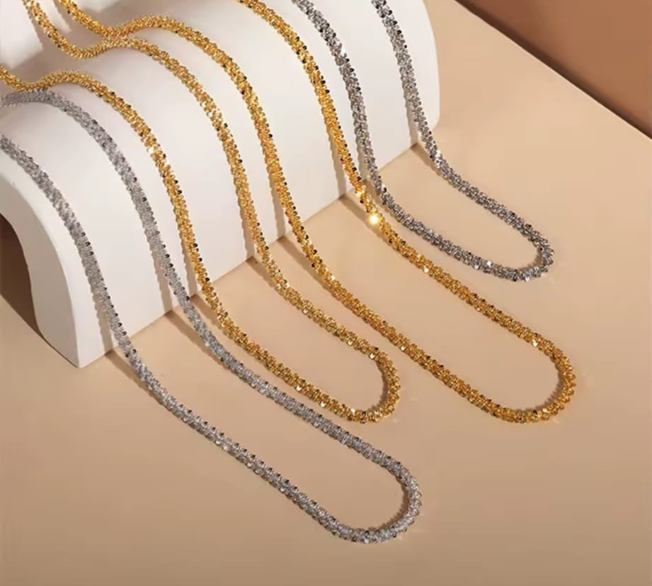 Collana ponpon 2.0 gold