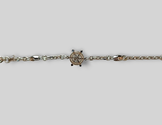 BRACCIALE TIMONE ARGENTO
