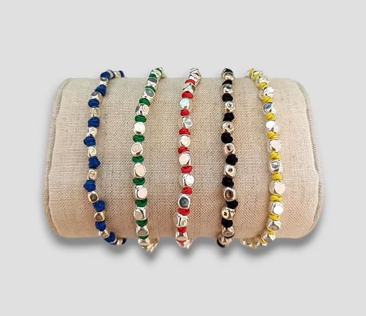 BRACCIALE CUBO ARGENTO