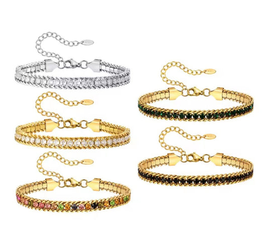 Bracciale tennis fascia