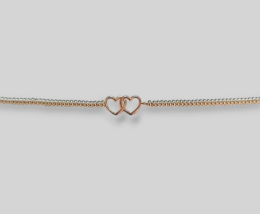 BRACCIALE ANIMA GEMELLA BICOLORE