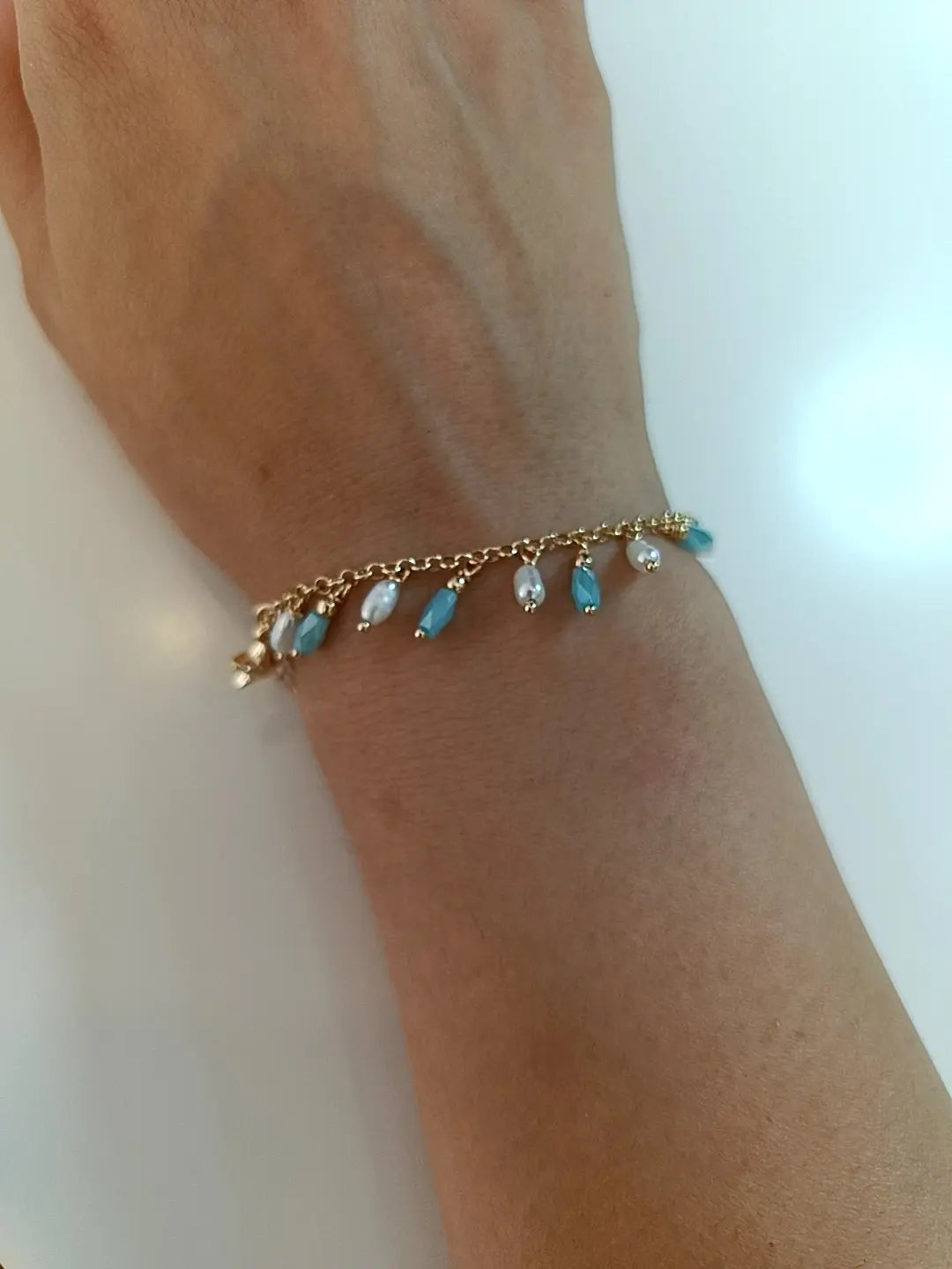 BRACCIALE ELEGANZA ASTRALE PLACCATO ORO